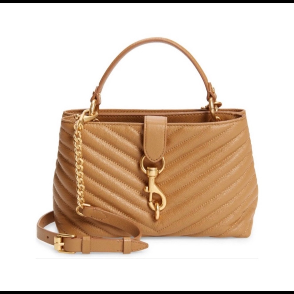 COPY - Rebecca Minkoff Eddie top handle leather satchel